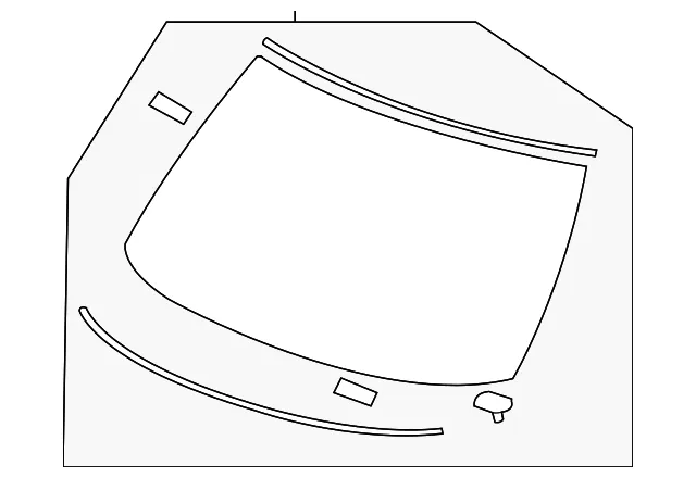 Windshield - Nissan (G2700-6GP0A)
