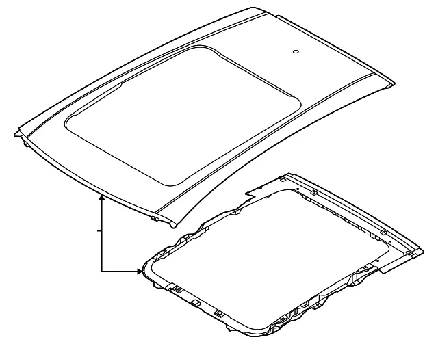 Roof Panel - Nissan (G3100-5MPBA)