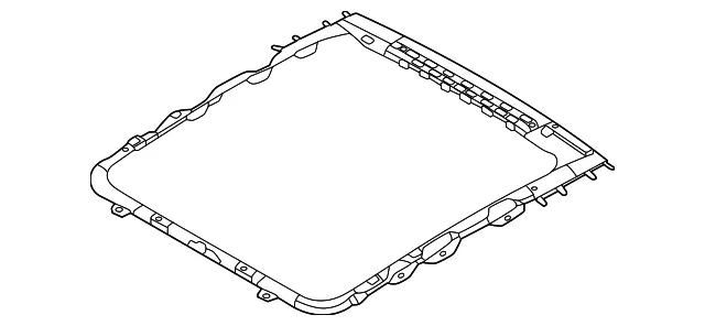 Roof Panel Reinforcement - Nissan (G3255-7LGAA)