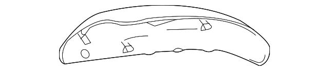 Mirror Cover - Driver's Side (LH) - Mazda (G33D-69-1N7-23)
