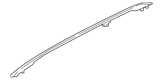 Roof Luggage Carrier Side Rail - Nissan (G3820-7LGMA)
