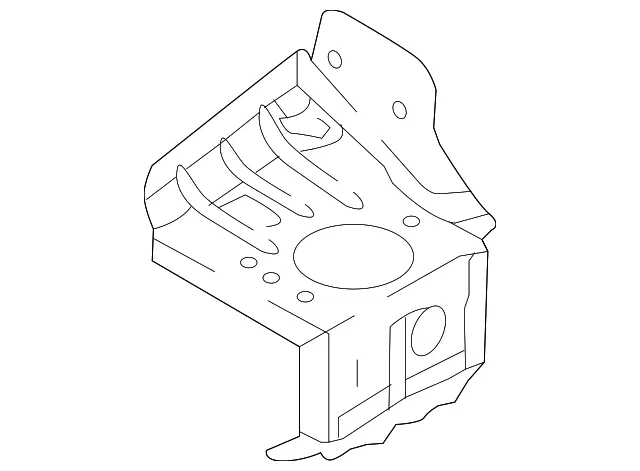 Apron Reinforced - Passenger Side (RH) - Nissan (G5116-5RBMB)