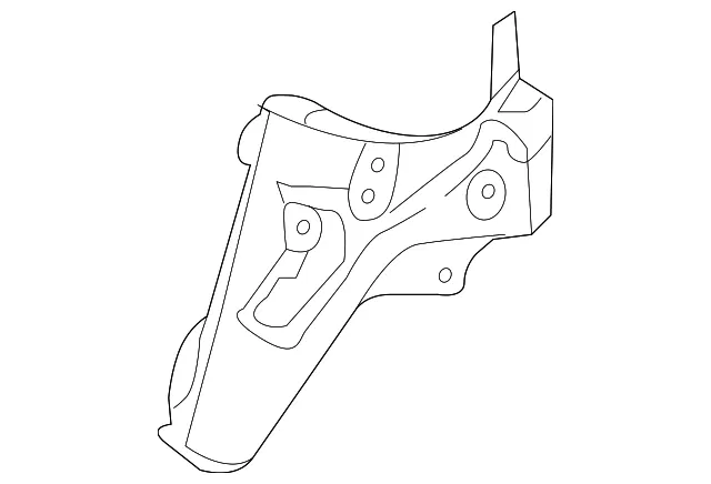 Apron Reinforced - Driver's Side (LH) - Nissan (G51C9-5RLMA)