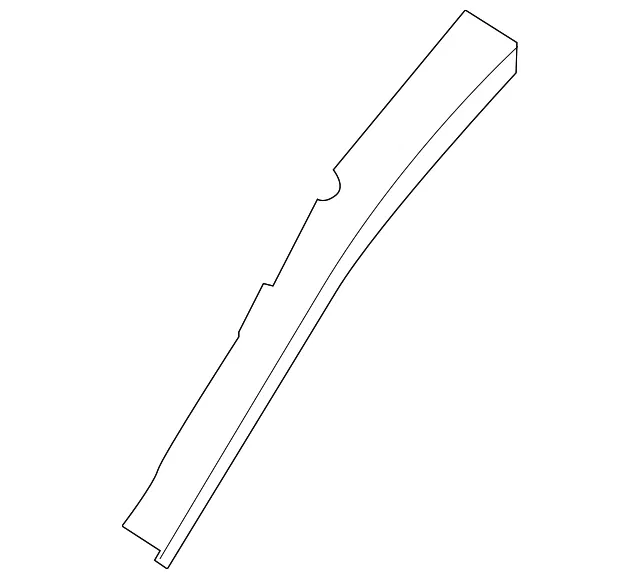 Windshield Pillar Reinforced - Driver's Side (LH) - Nissan (G6219-6CAMA)