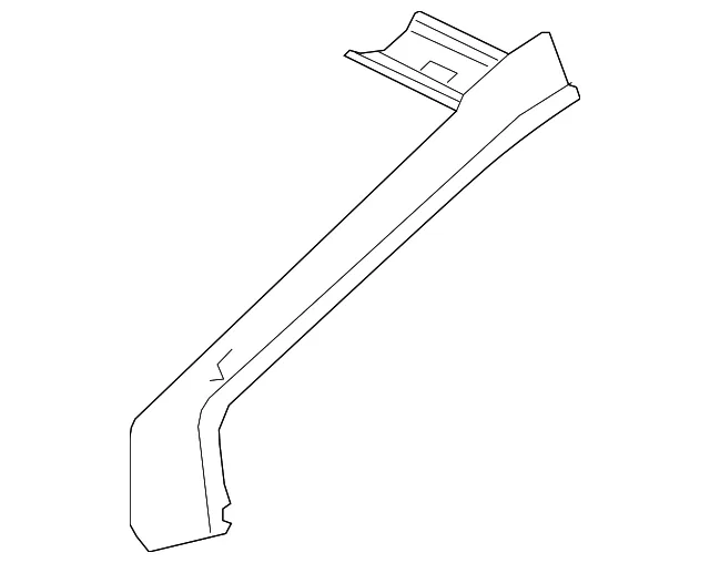 Inner Windshield Pillar - Driver's Side (LH) - Nissan (G6231-4RAMA)