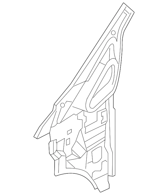 Inner Hinge Pillar - Driver's Side (LH) - Nissan (G6241-9SEMA)