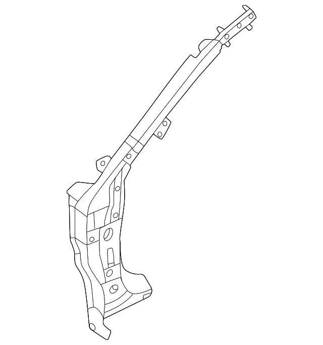 Front Pillar Brace, Left - Nissan (G6261-6LBMA)