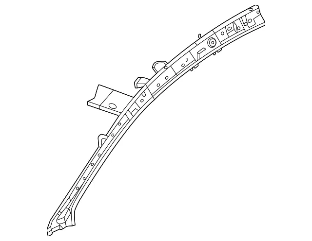 Roof Side Rail Complete, Inner Left - Nissan (G6305-7BAMA)