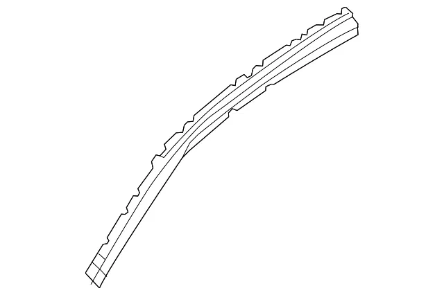 Roof Side Rail - Nissan (G6315-6TAMA)