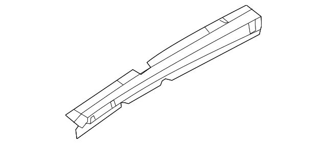 Roof Side Rail Reinforcement, Outer Right - Nissan (G6316-7LGMA)