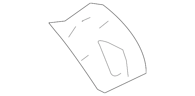 Roof Panel Bracket - Nissan (G6323-9HEMA)