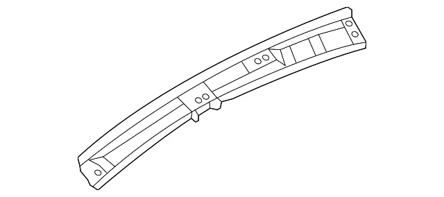 Roof Rail - Driver's Side (LH) - Nissan (G6331-3WCEB)