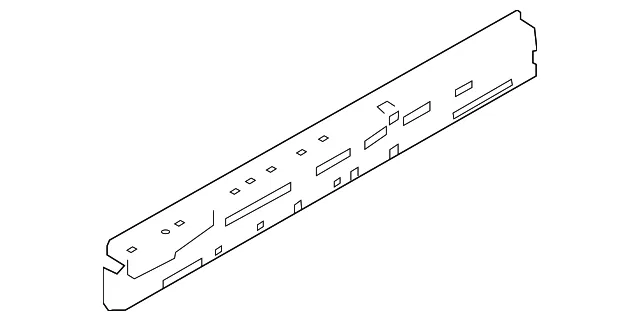 Inner Rocker - Passenger Side (RH) - Nissan (G6450-3NFAA)