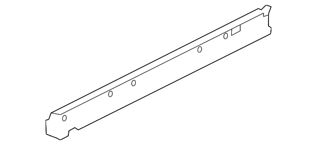 Inner Rocker - Driver's Side (LH) - Nissan (G6451-4BAAA)