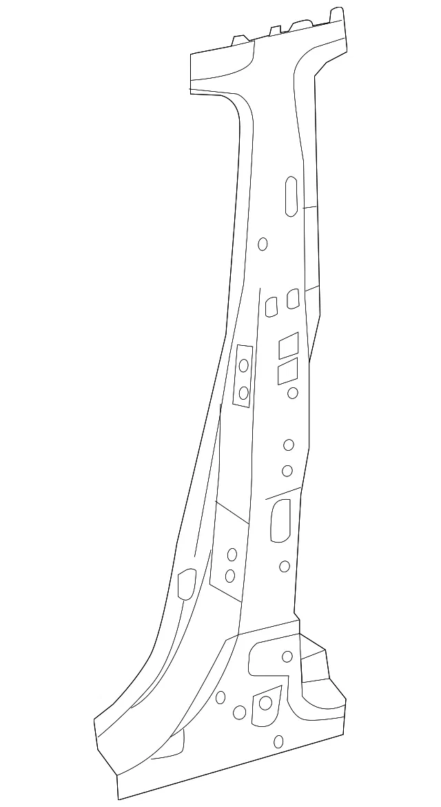 Body B-Pillar Reinforcement - Nissan (G6514-9DLMA)