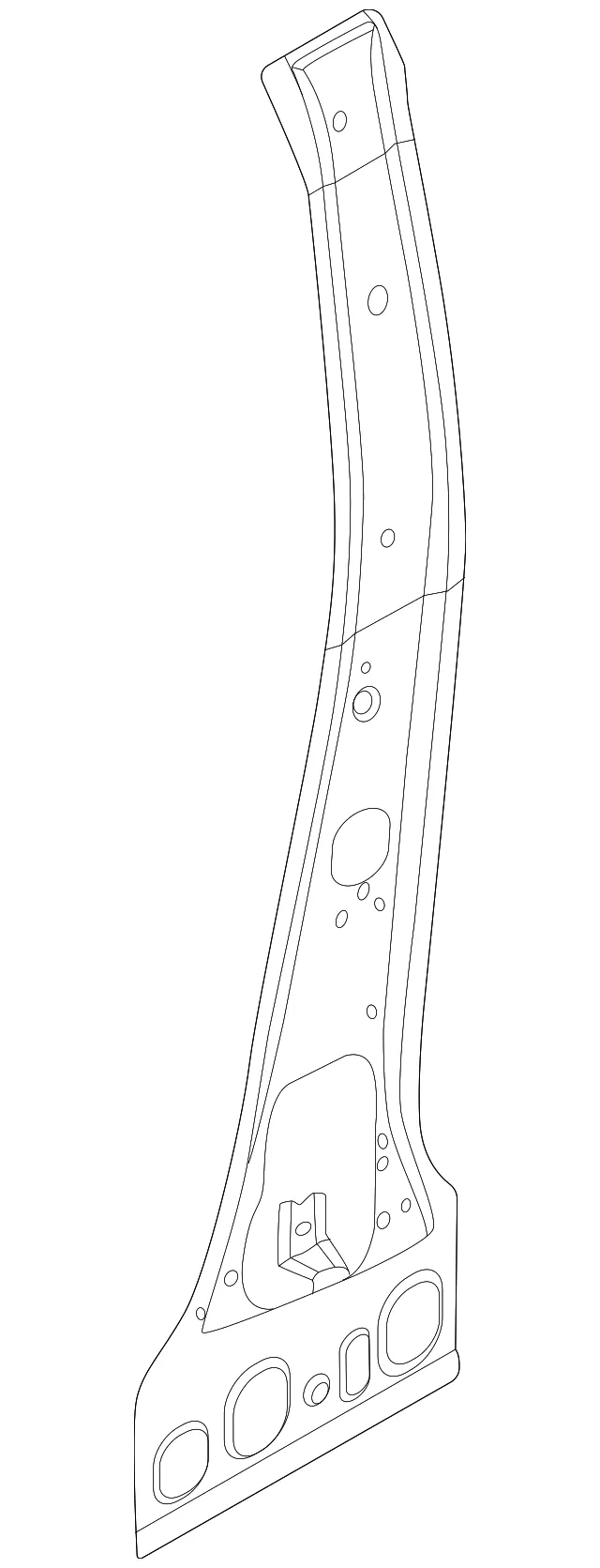 Body B-Pillar - Nissan (G6531-6RRMA)