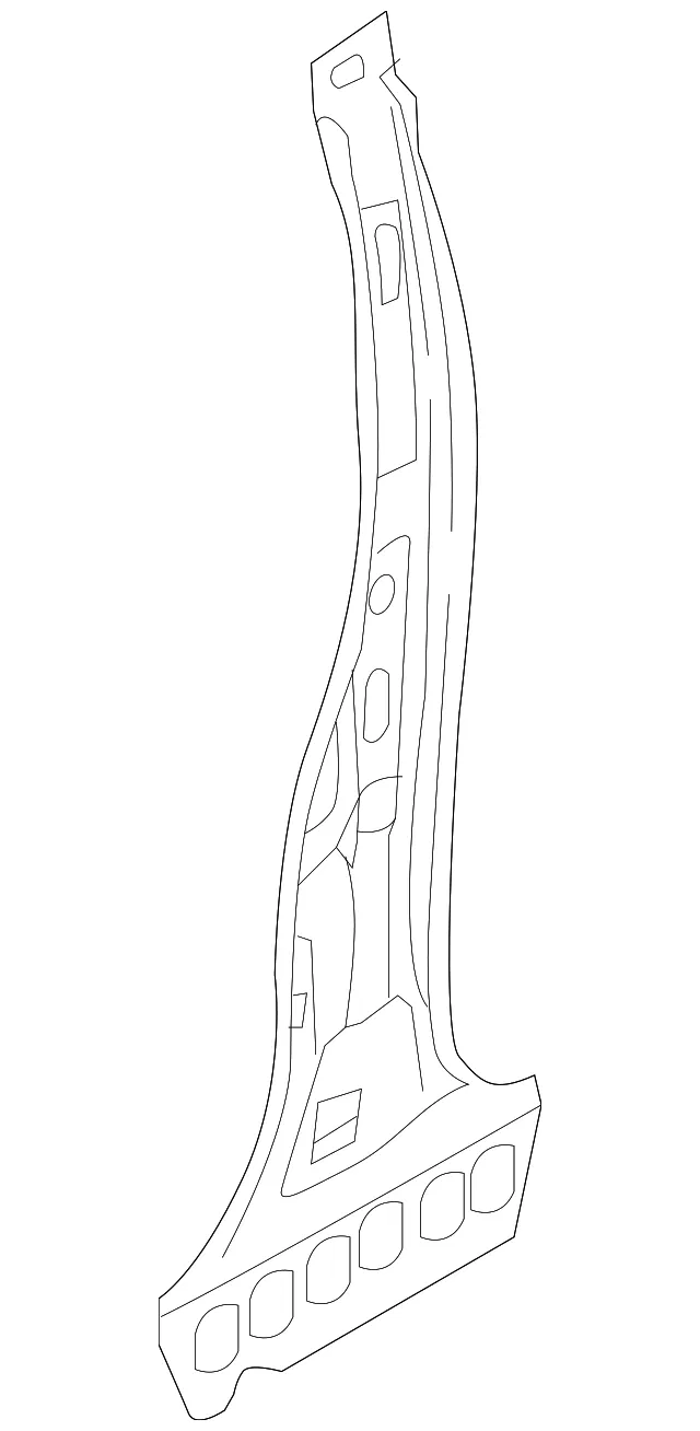 Body B-Pillar - Nissan (G6531-7LGMA)