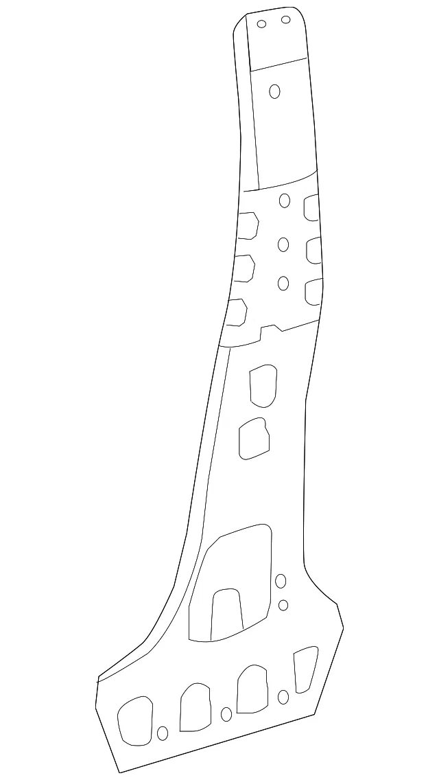 Body B-Pillar - Nissan (G6531-9DLMA)