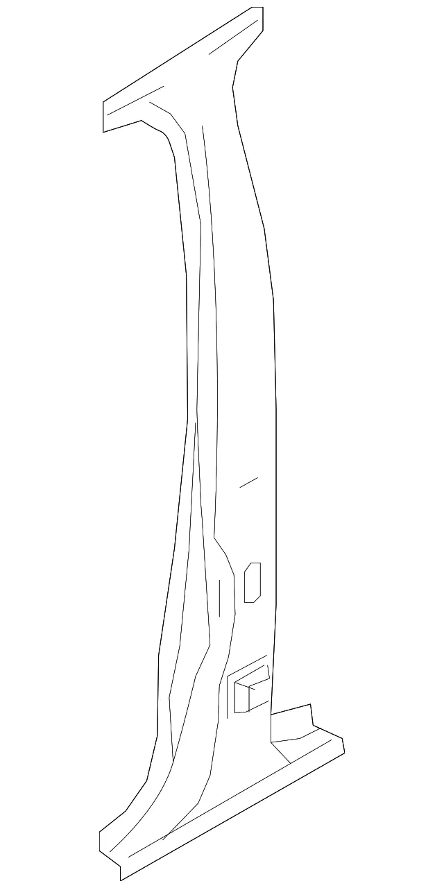 Inner Pillar - Driver's Side (LH) - Nissan (G6571-EZ2MA)