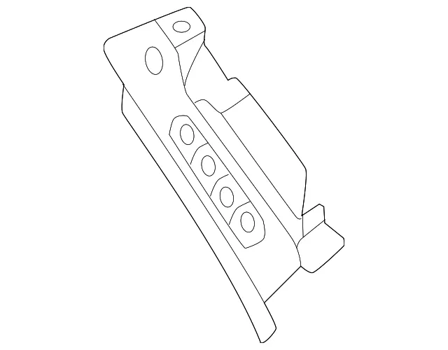 Pillar Reinforced - Nissan (G6615-7BAMA)