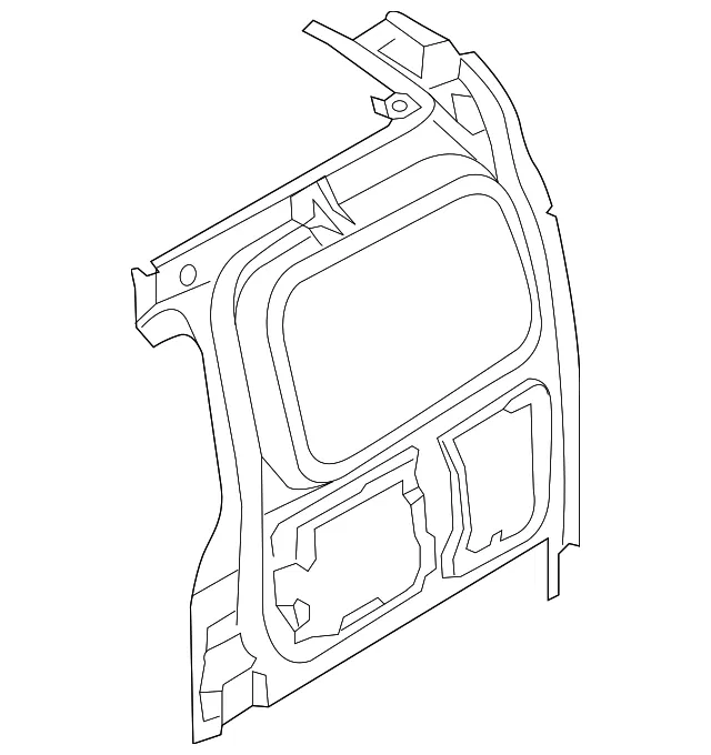 Rear Inner Pillar, Right - Nissan (G6630-9SMMC)