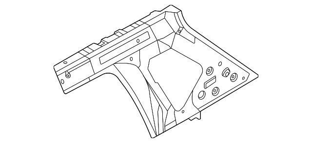 Quarter Panel - Nissan (G6631-6RRMA)