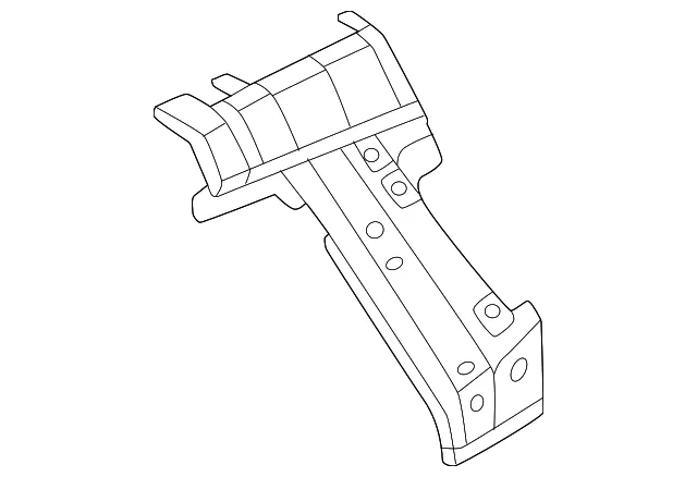 Body C-Pillar Reinforcement - Nissan (G6639-7BAMA)