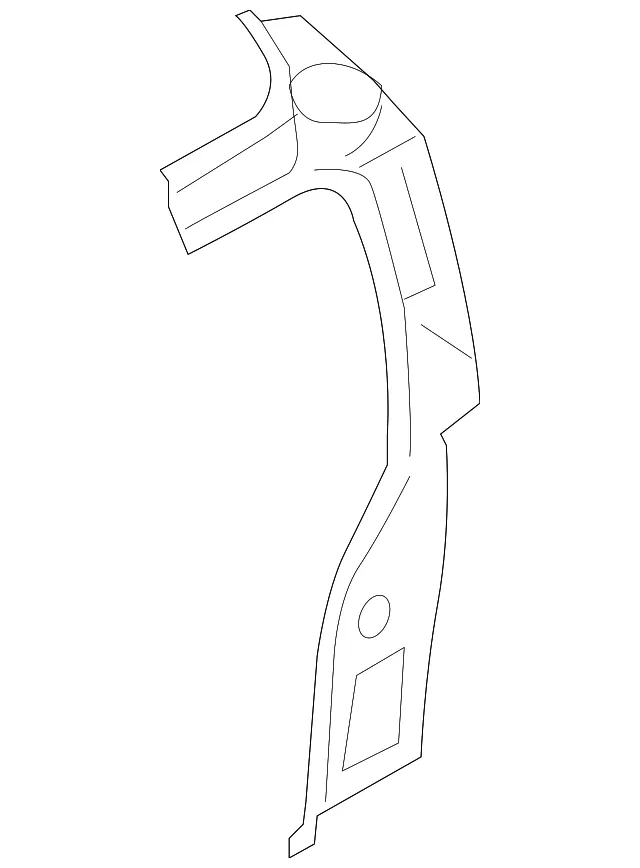 Body C-Pillar - Nissan (G6641-9BNMB)