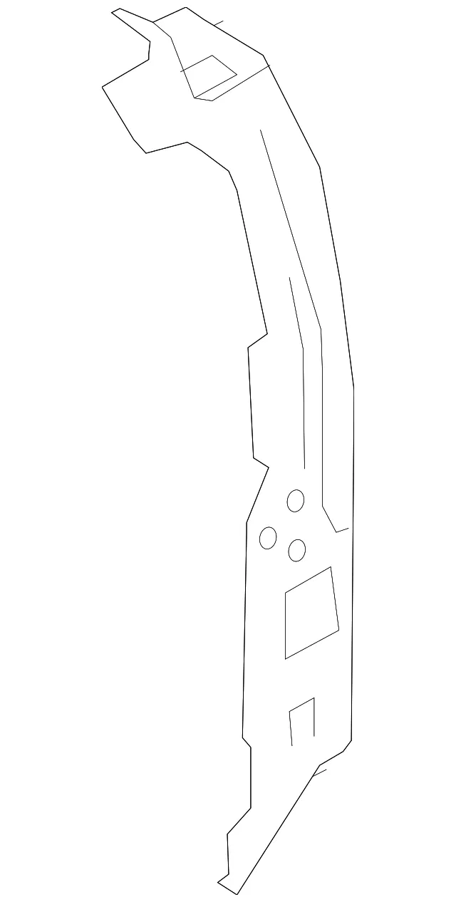Body B-Pillar - Nissan (G6641-9FVAA)