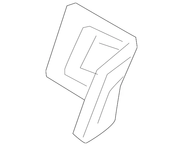 Quarter Panel Retainer - Driver's Side (LH) - Nissan (G6691-5AAMA)