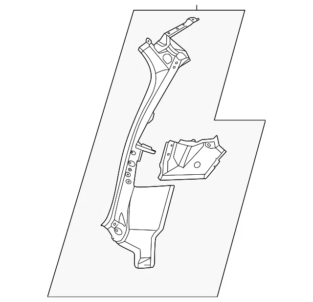 Body D-Pillar - Nissan (G7611-6RRAA)