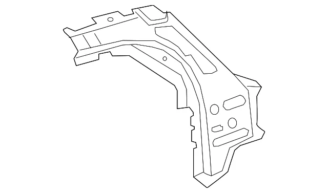 Pillar Reinforced - Driver's Side (LH) - Nissan (G7645-5RBMA)