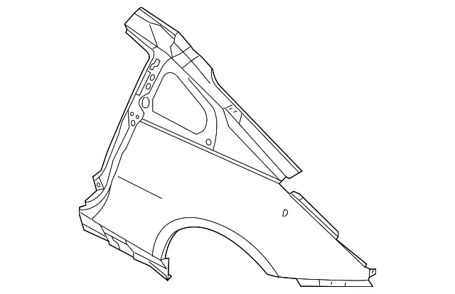 Quarter Panel - Nissan (G8113-CD030)