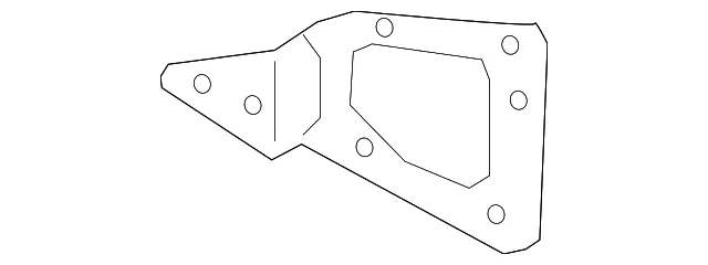 Rear Fender Extension, Left - Nissan (G8117-5AAMA)