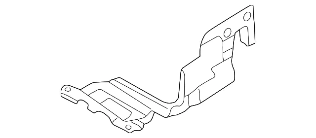 Splash Shield - Driver's Side (LH) - Mazda (GA2A-56-341A)