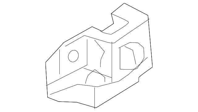 Handle, Inside - Passenger Side (RH) - Mazda (GBFN-58-330)