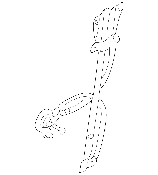 Window Regulator - Driver's Side (LH) - Mazda (GD7A-59-560A)