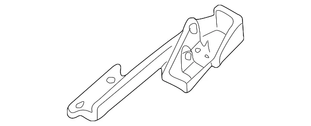 Hinge - Passenger Side (RH) - Mazda (GD7B-52-410A)
