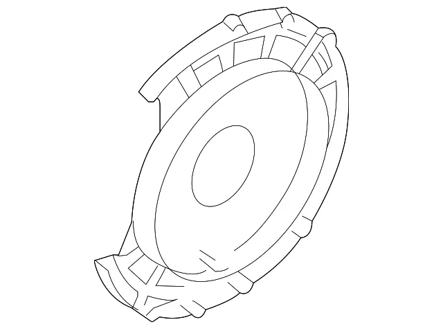 Splash Shield - Passenger Side (RH) - Mazda (GE7C-26-261)