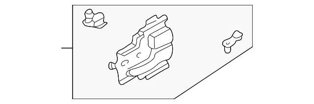 Handle, Inside - Driver's Side (LH) - Mazda (GG2A-59-330C)
