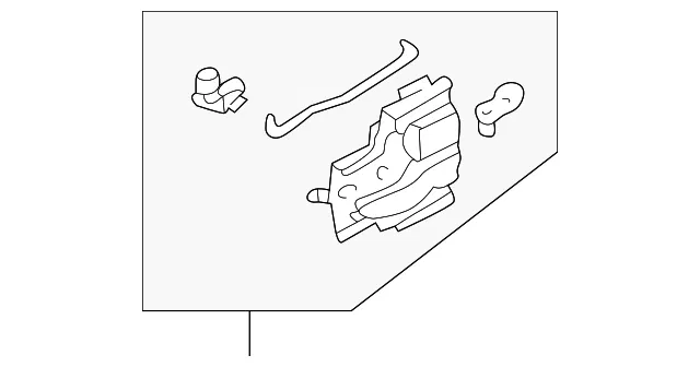 Handle, Inside - Driver's Side (LH) - Mazda (GG2A-73-330C)