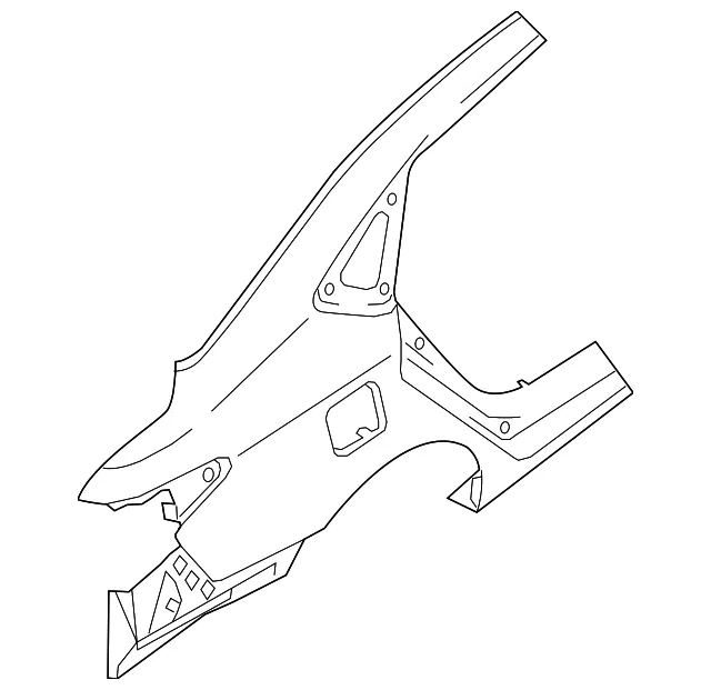 Quarter Panel - Nissan (GH100-3SGMA)