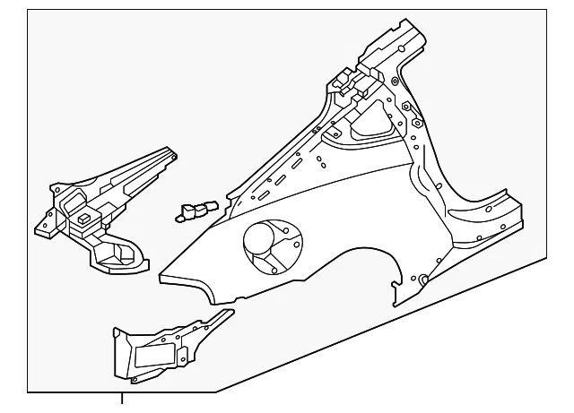 Quarter Panel - Nissan (GHA01-6GPMA)