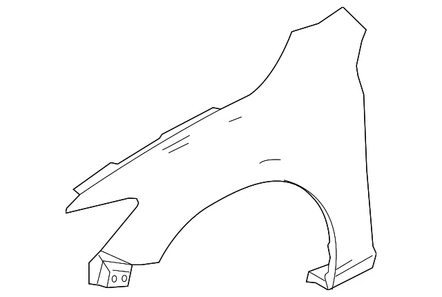 Fender - Passenger Side (RH) - Mazda (GHP9-52-111A)