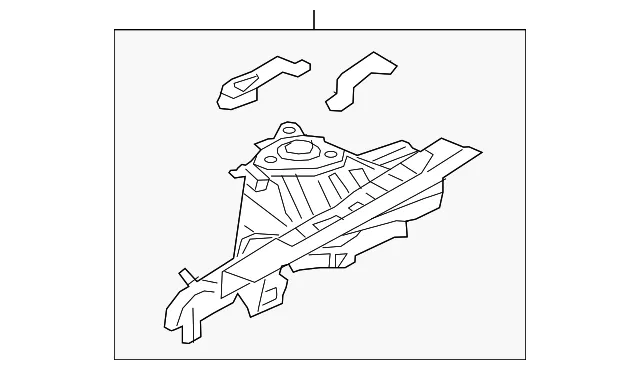 Apron Assembly - Driver's Side (LH) - Mazda (GHP9-54-210E)
