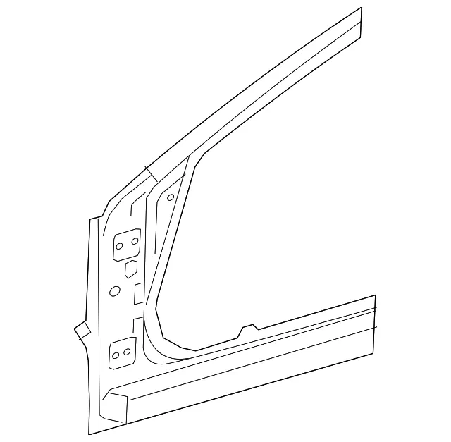 Hinge Pillar - Driver's Side (LH) - Mazda (GHY3-71-221)