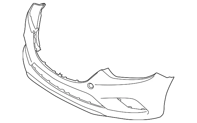 Bumper Cover - Mazda (GHY9-50-031)