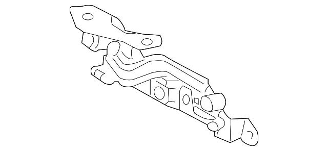 Hinge - Driver's Side (LH) - Mazda (GJ6A-52-720K)