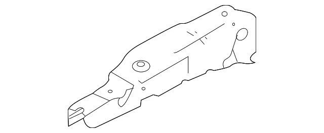 Reinf.(R) Wheel Apron - Passenger Side (RH) - Mazda (GJ6A-53-260)