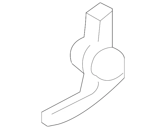Handle, Inside - Driver's Side (LH) - Mazda (GJ6A-59-330E)